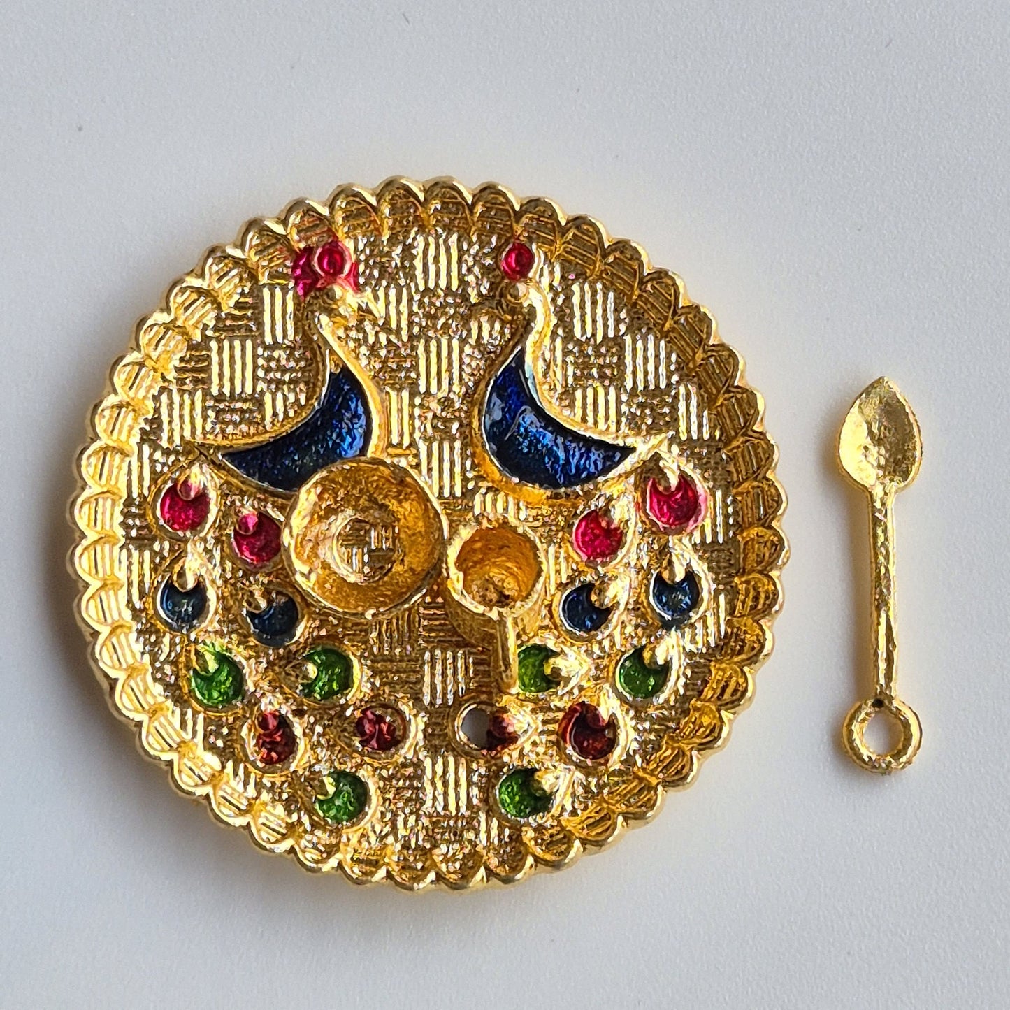 Thali set for ladoo gopal-1121