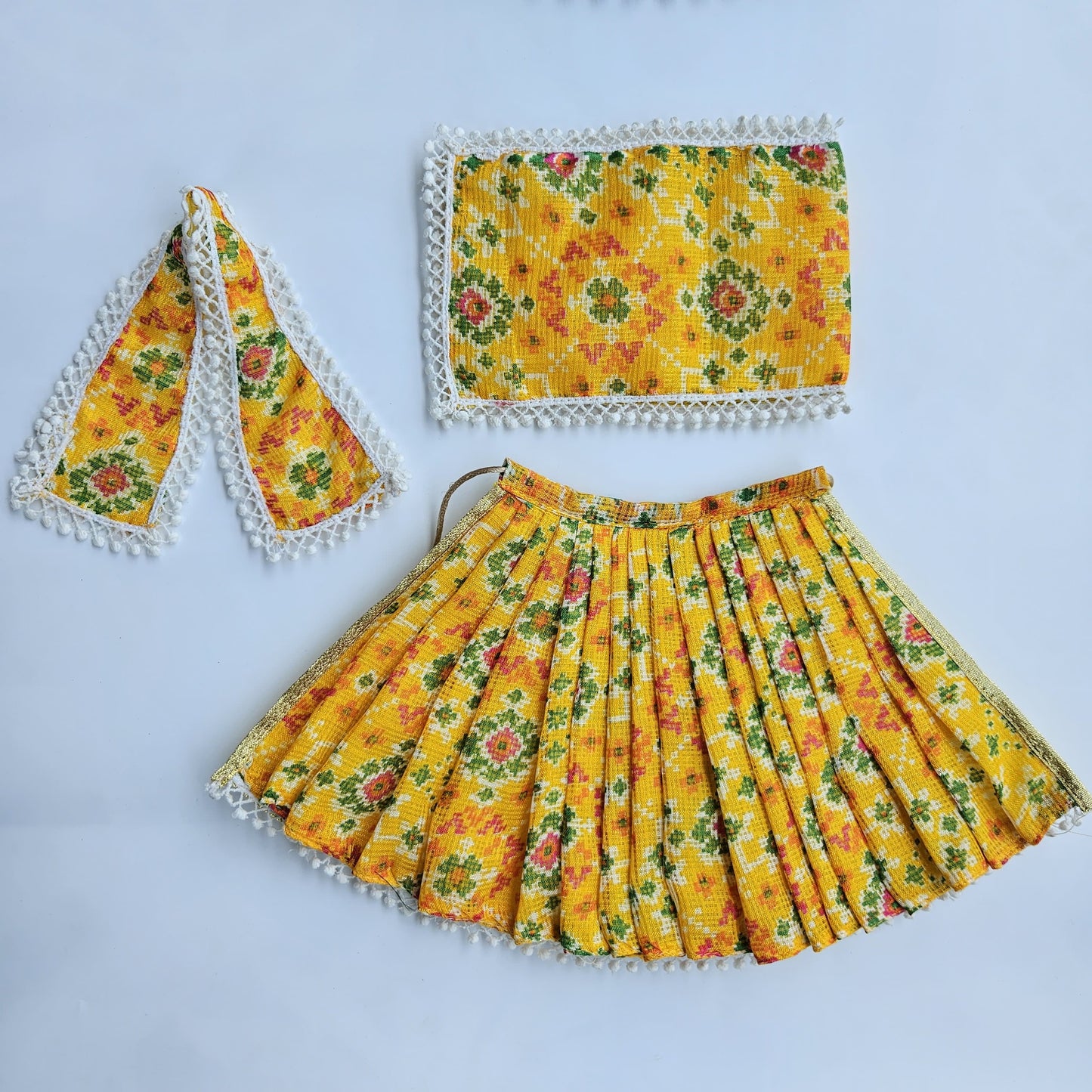Matarani Designer Lehenga With Duppata And Patka- LG2123