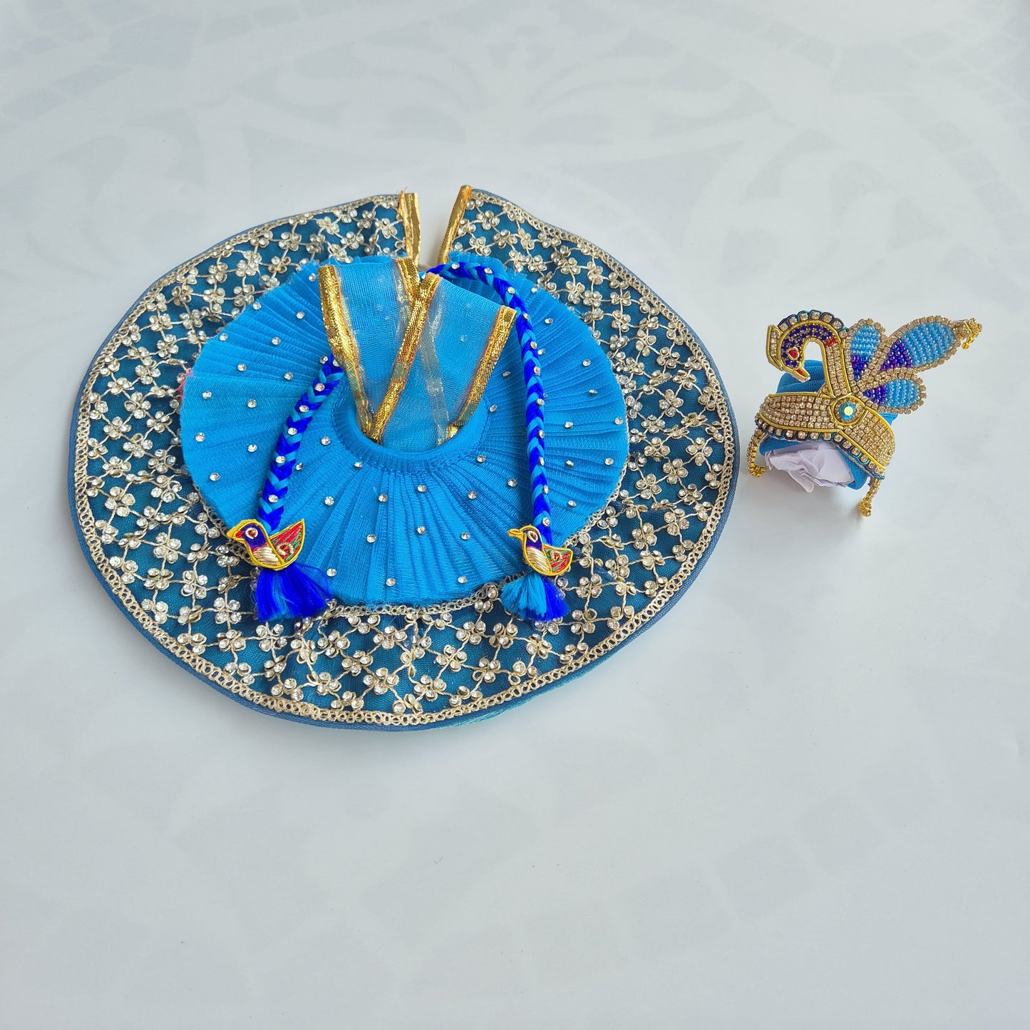 Ladoo gopal designer dress- LG206