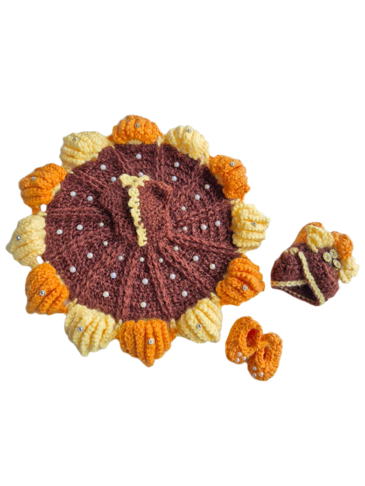 Woollen dress for ladoo gopal- 71