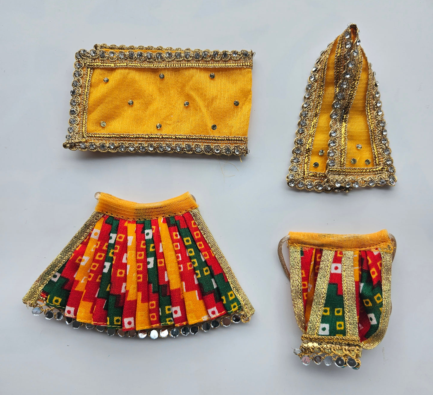 Ganesh Laxmi Rani Churni-Print Set