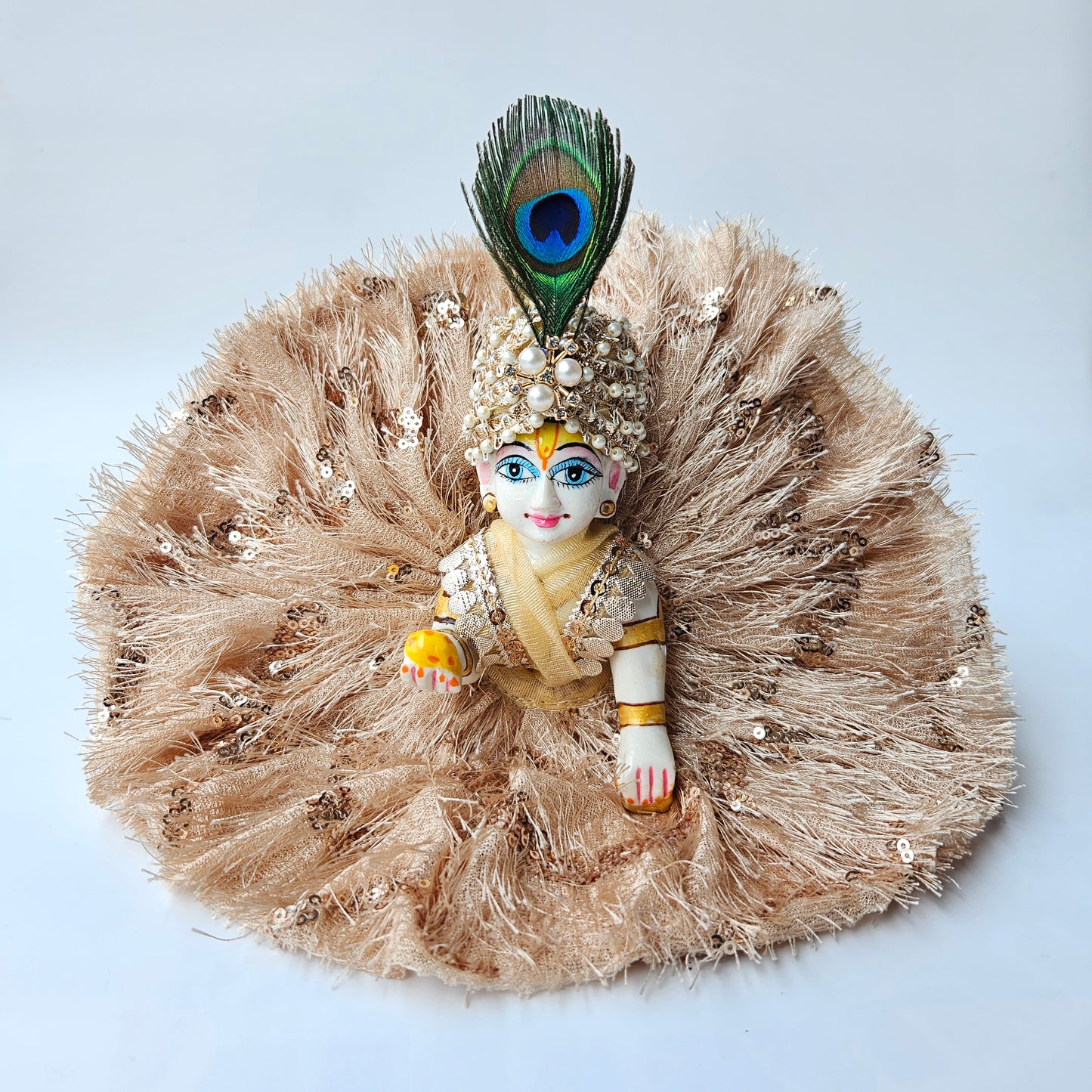 Kanhaji Fancy Golden Dress - LG288