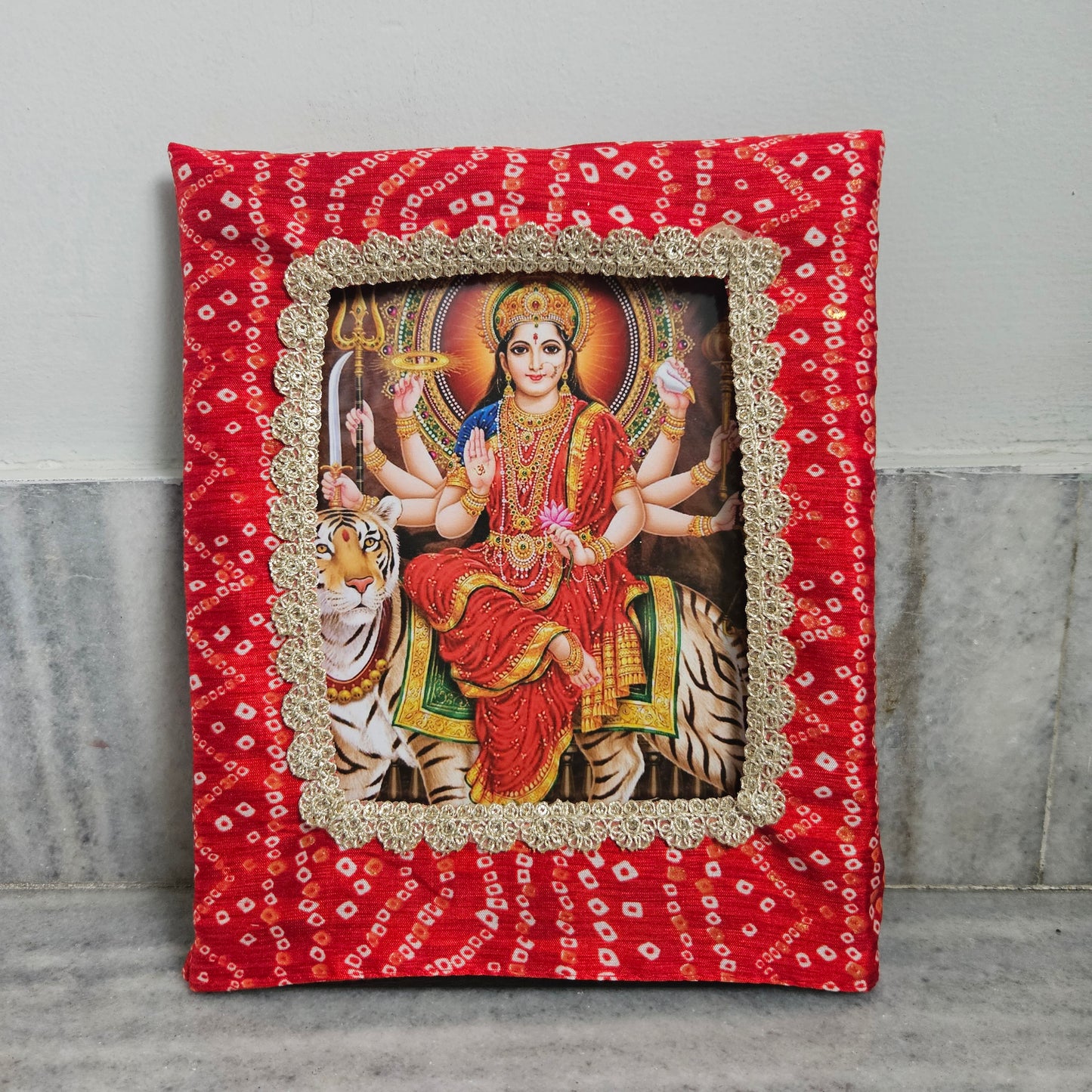 Box Photo Frame Poshakh In Red