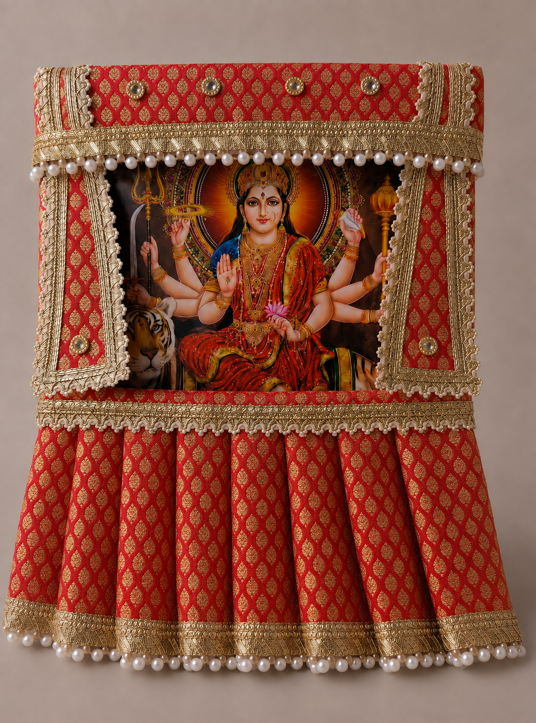 Photo Frame Poshakh with Lehenga