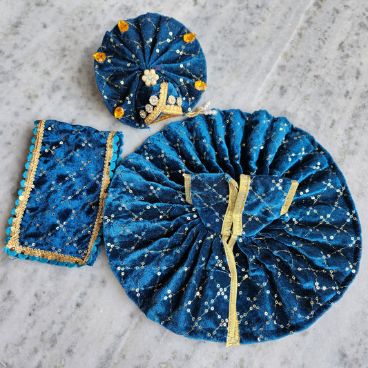 Velvet dress for ladoo gopal- 62