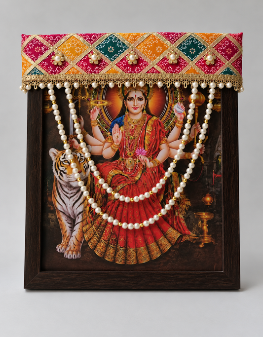 Photo Frame Choli with Mala - F008