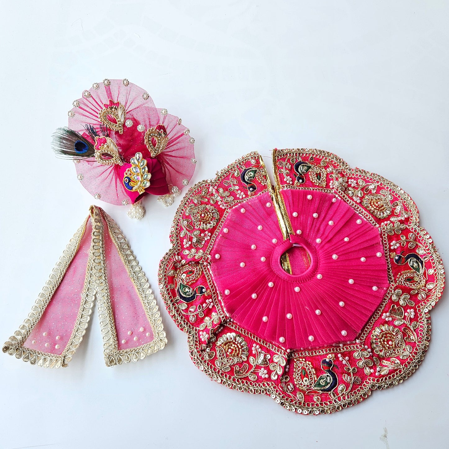 Kanhaji Pink Fancy Dress - LG277