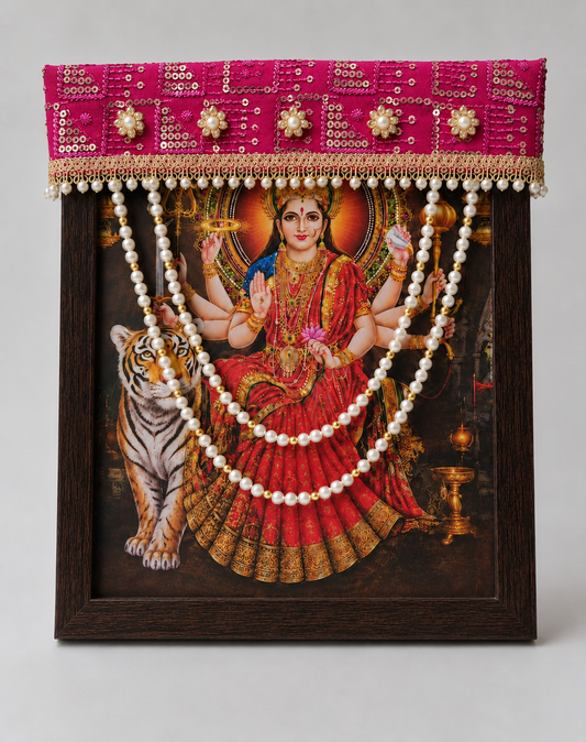 Photo Frame Choli with Mala - F009