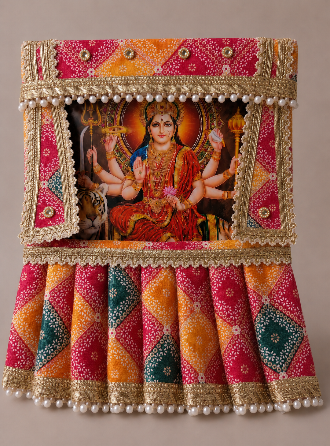 Photo Frame Poshakh with Lehenga - A016