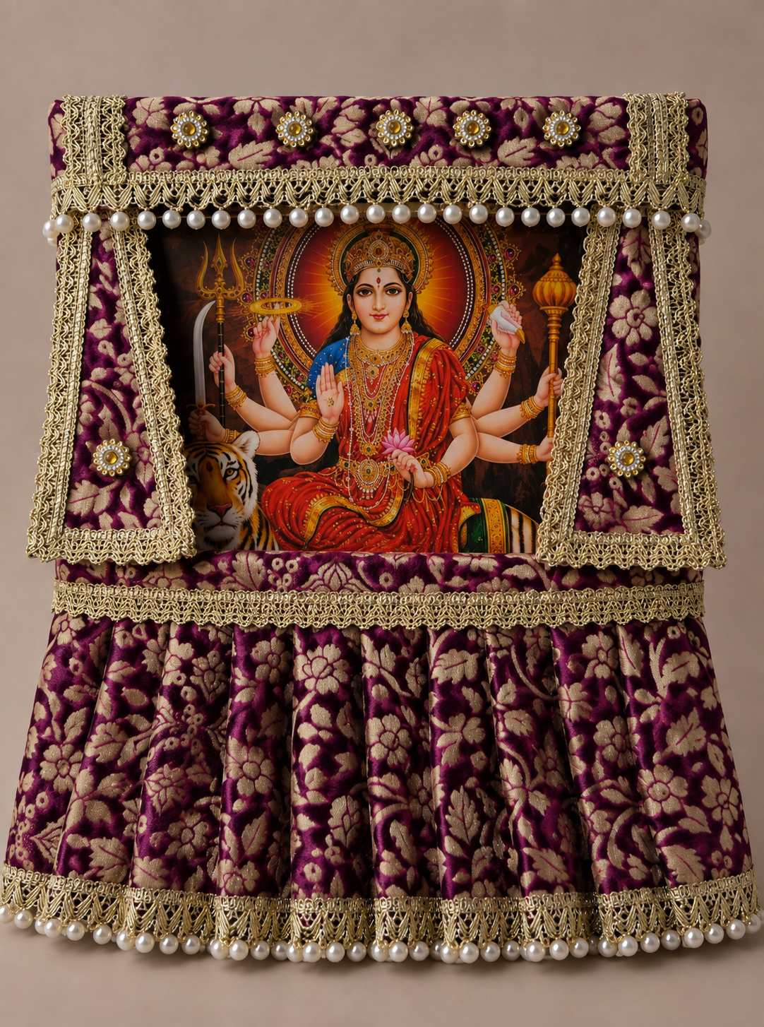 Photo Frame Poshakh with Lehenga- A007
