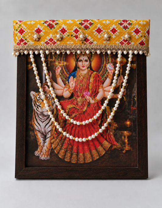 Photo Frame Choli With Mala - F020