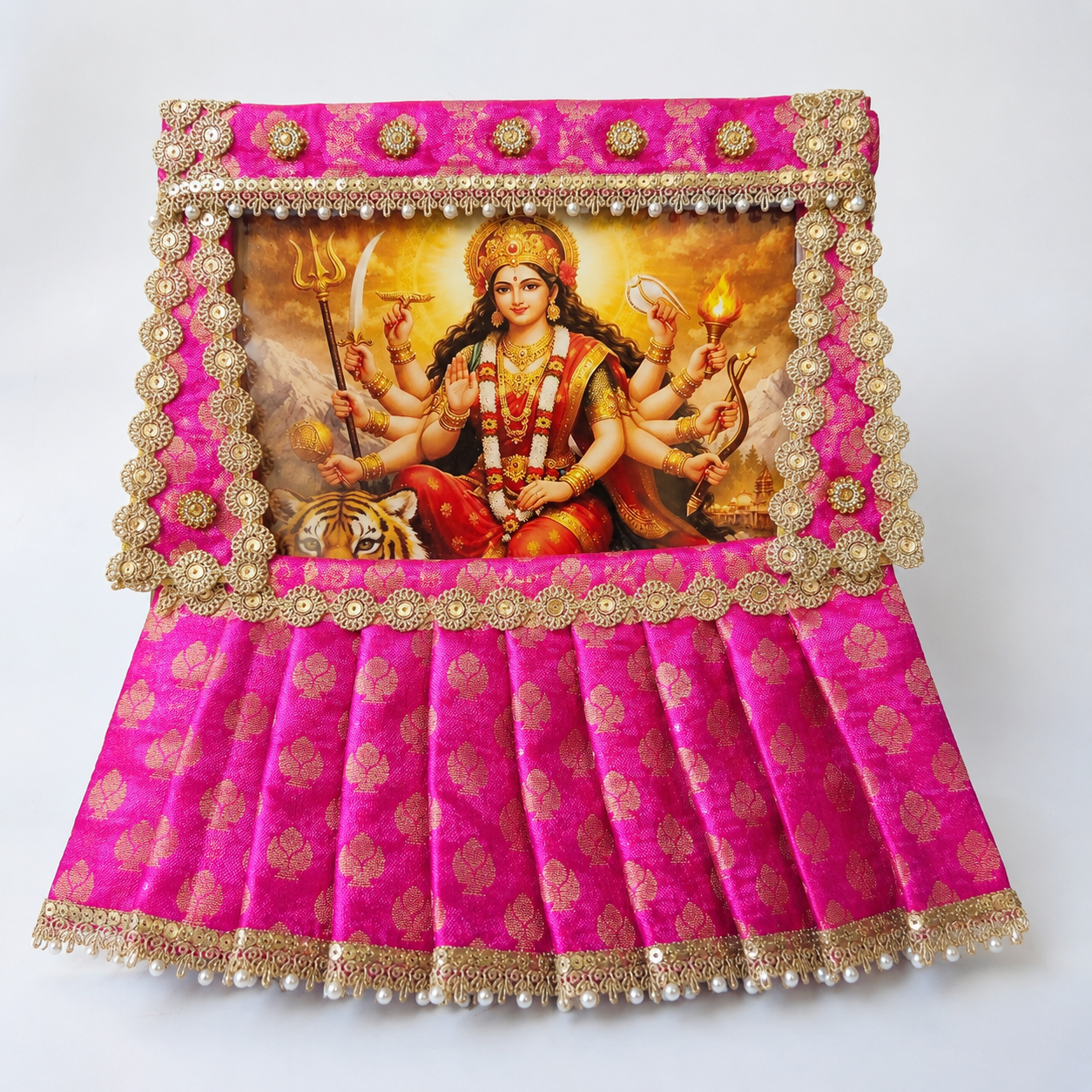 Photo Frame Poshakh with Lehenga - A011