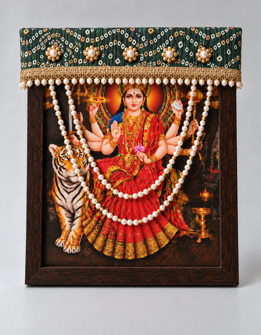 Photo Frame Choli with Mala - F023