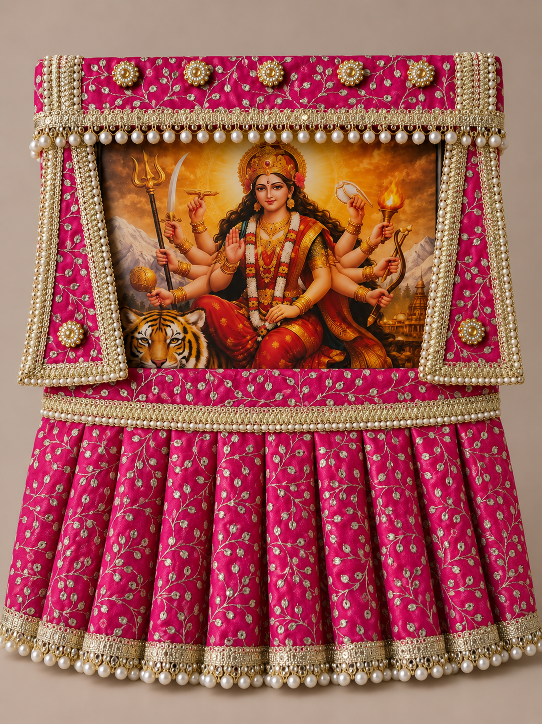 Photo Frame Cover with Lehenga- A020