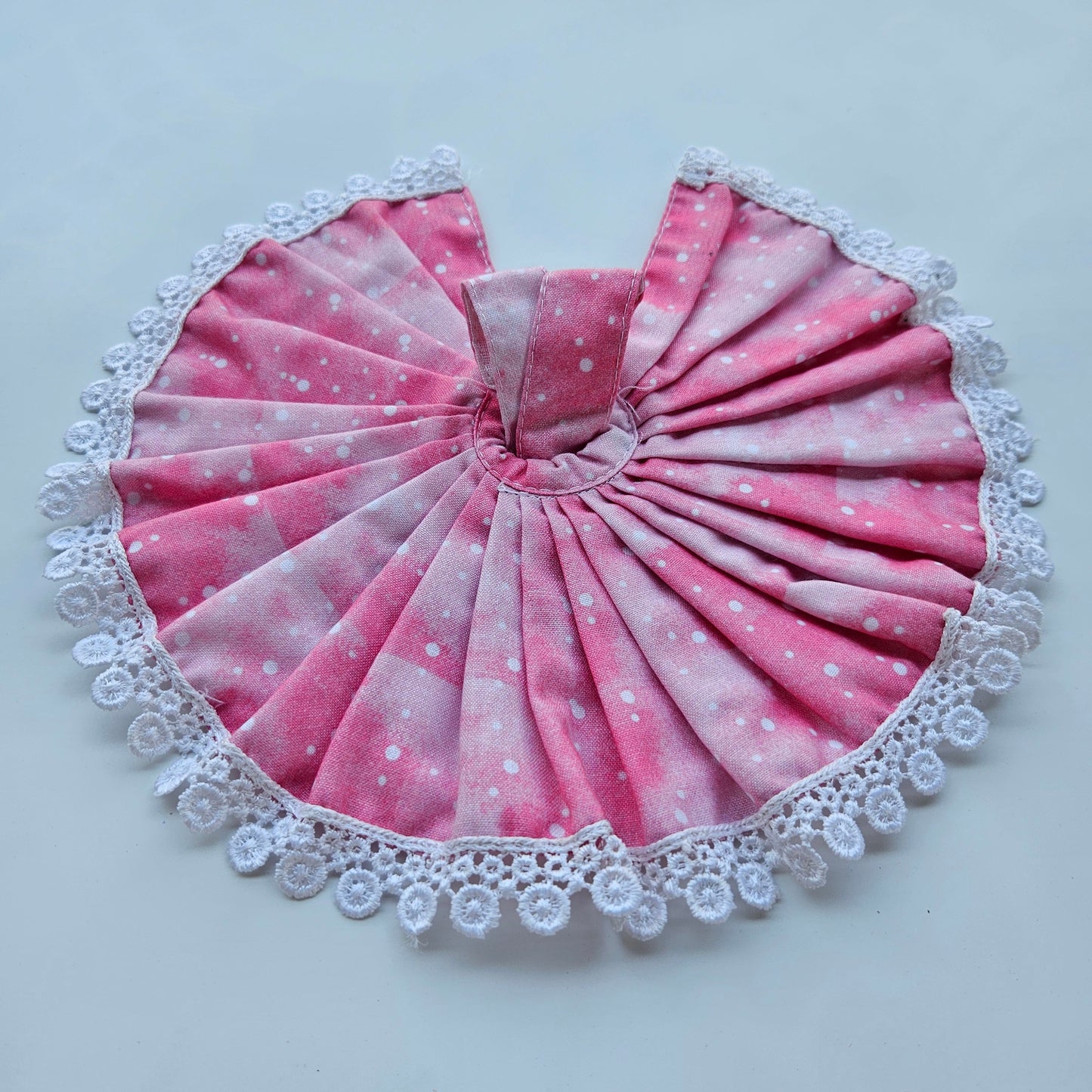 Kanhaji Baby Pink Cotton Dress - 101